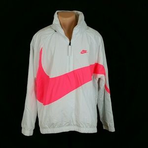 Nike Men's 1/4 Zip Athletic Pullover Windbreaker